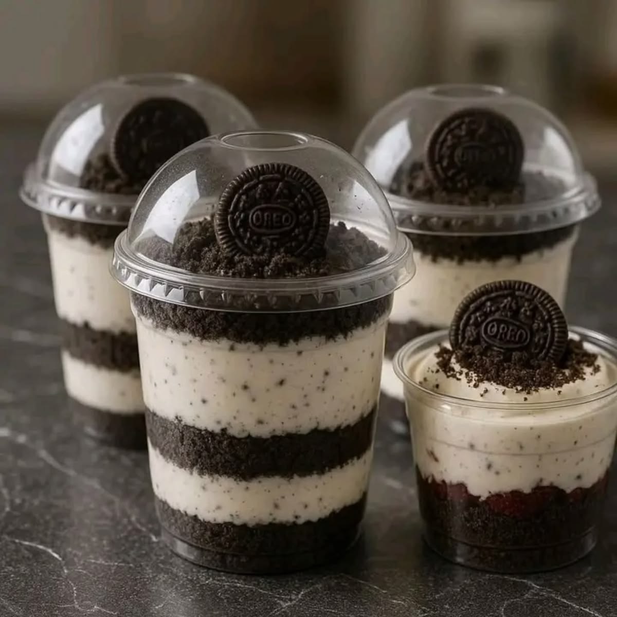 Oreo Cheesecake Hũ Kitten Cake